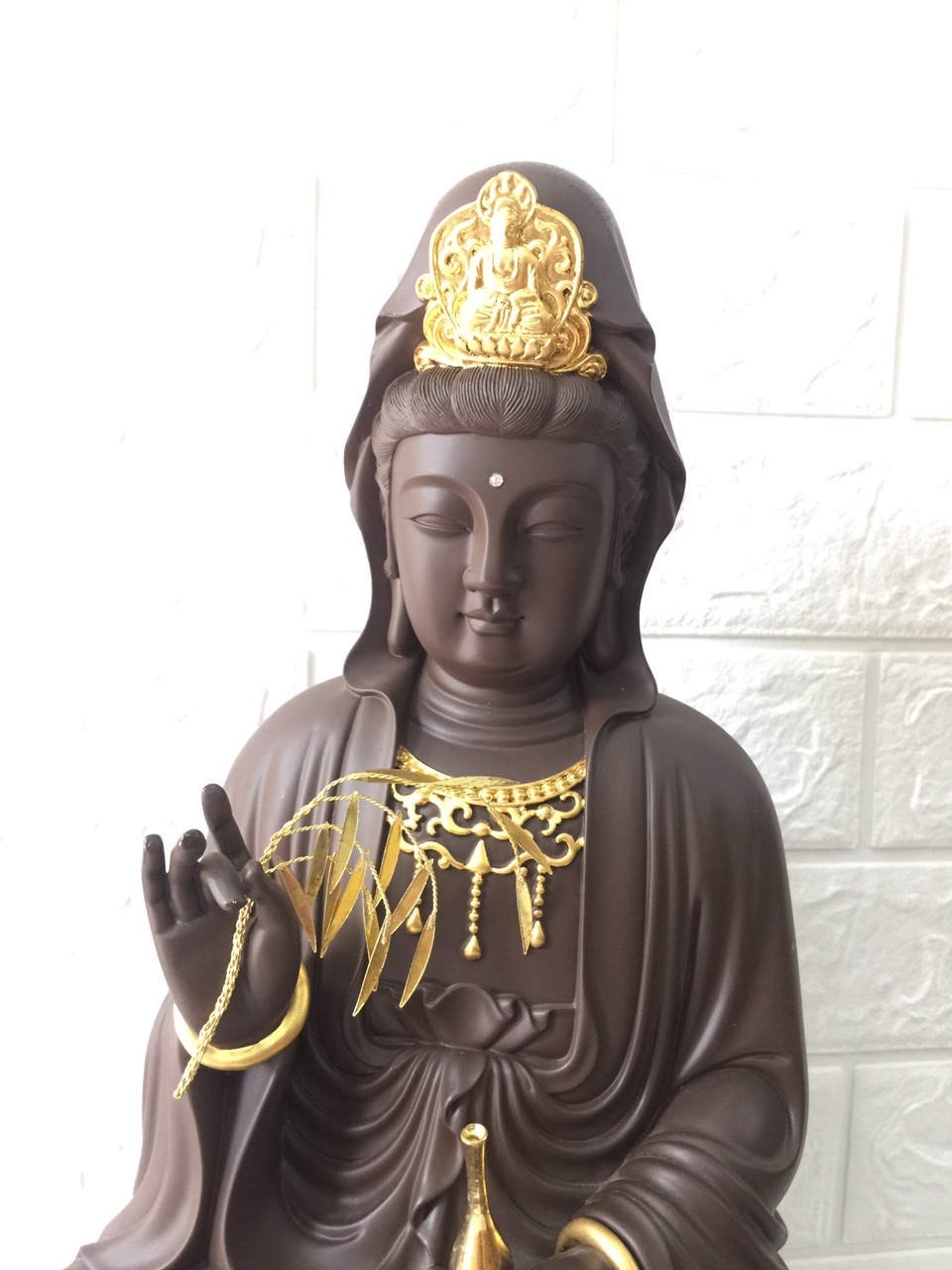 Tượng Quan Âm BỒ Tát đất nung