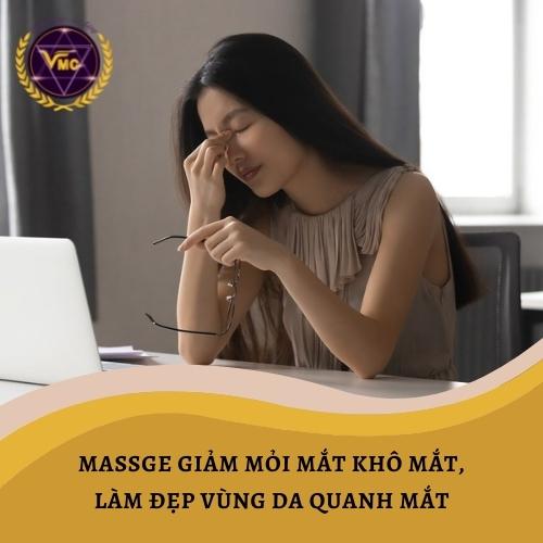 Khóa học Giảm MỎI MẮT, khô mắt và làm đẹp vùng da quanh mắt - VMC