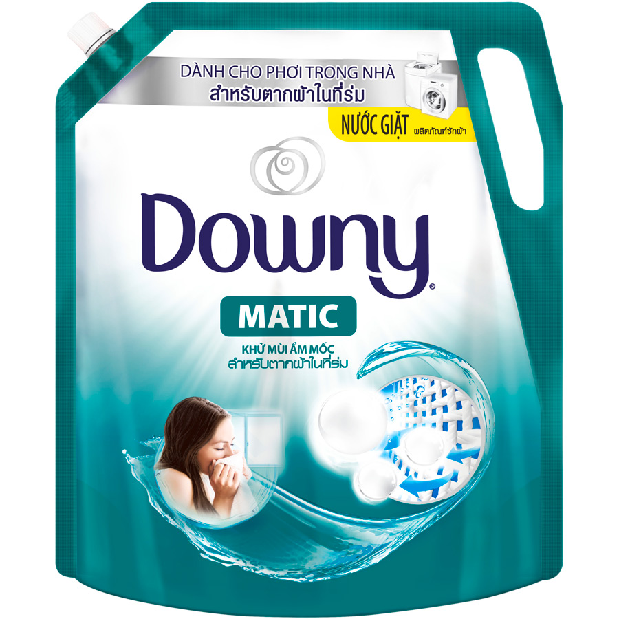 Nước Giặt Downy Khử Mùi Ẩm Mốc Túi 2.15kg | Tiki Trading | Tiki