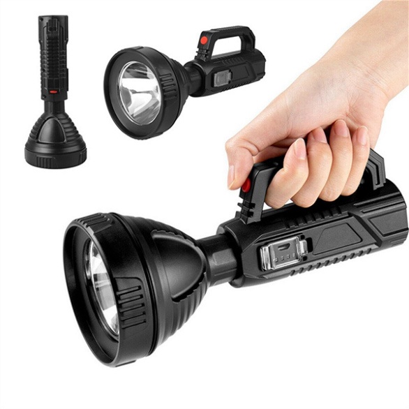 Đèn Pin Cầm Tay SL06 Siêu Sáng Chiếu Xa 500m Chống Nước Tuyệt Đối Dung Lượng Pin Lớn Với 3 Chế Độ Sáng