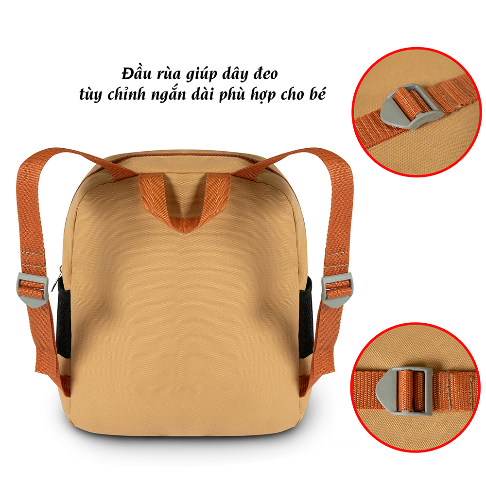 Balo mầm non gấu nâu TNBags TN.B 3022