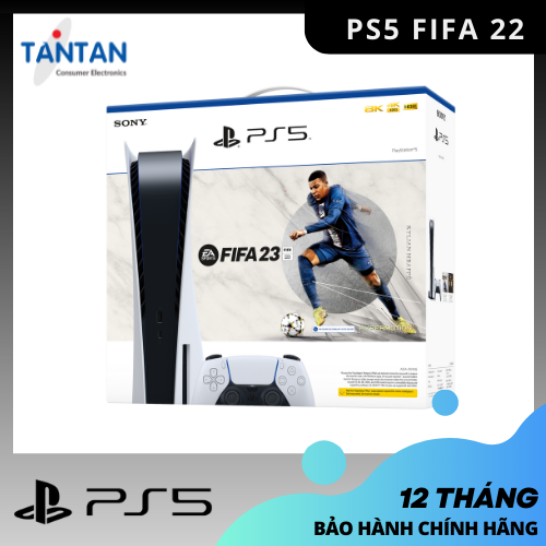 Bundle Máy chơi game Playstation 5 Standard và Đĩa Game Fifa 23 - Hàng Chính Hãng