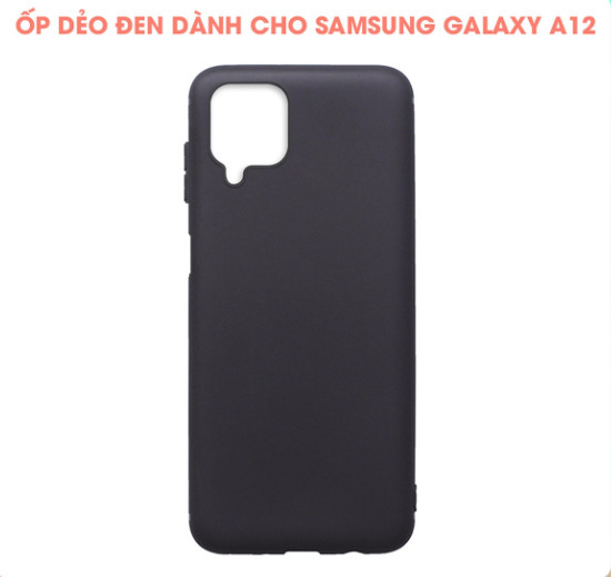 Ốp lưng Dẻo mỏng TPU Dành cho Samsung Galaxy A12- Hàng nhập khẩu