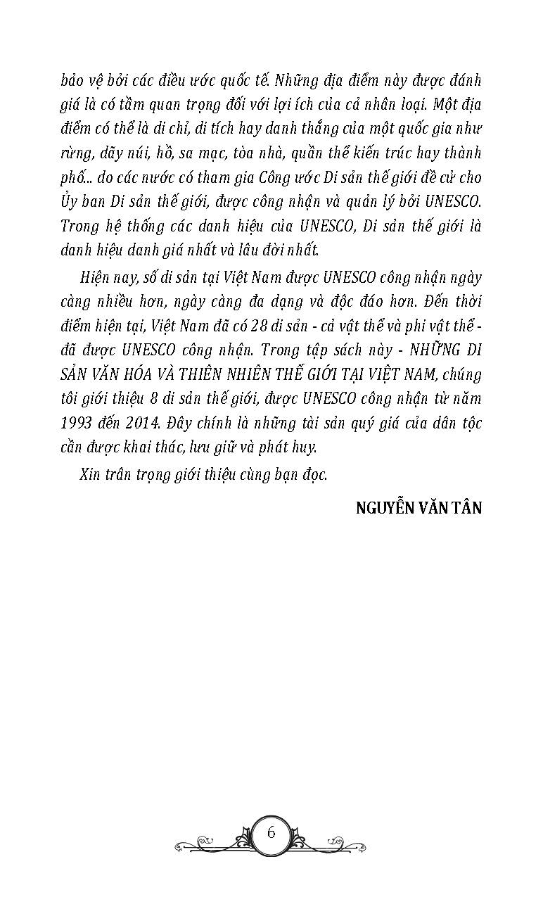 Những Di Sản Văn Hoá Vật Thể Và Thiên Nhiên Thế Giới Tại Việt Nam (Tái bản 2025)