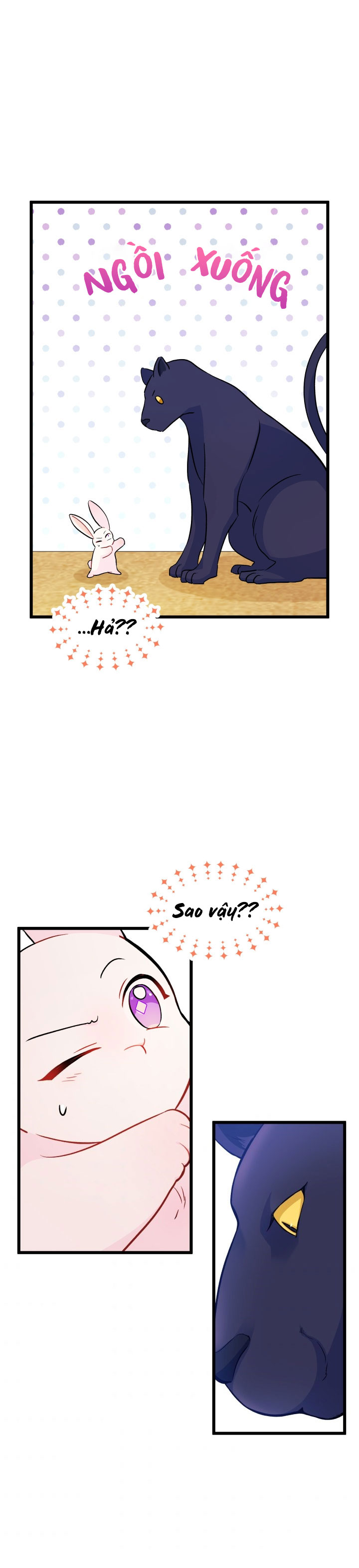 mối liên kết giữa báo đen và bé thỏ chapter 23 16