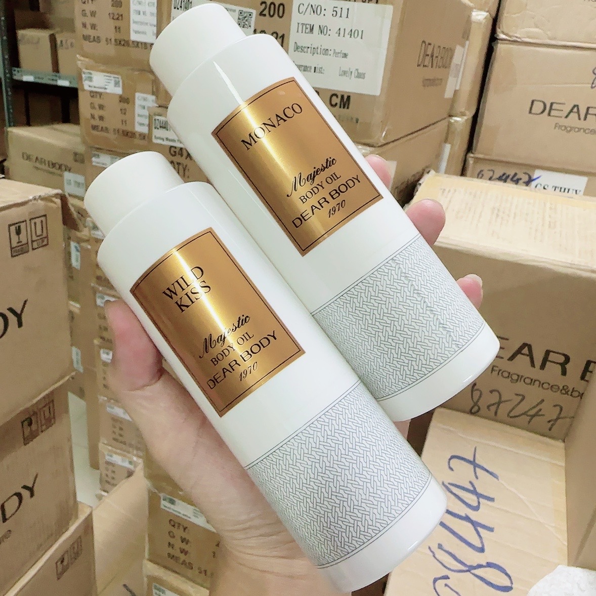 Dầu Massage DEAR BODY 270ml Dành Cho Nữ - Giải Pháp Giúp Da Mềm Mịn - Căng Bóng - Thư Giãn - Cấp Ẩm - Hương Thơm Mát - Ngọt Ngào