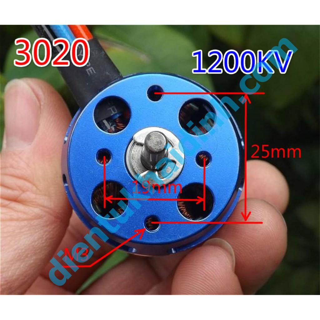 ĐỘNG CƠ BRUSHLESS KHÔNG CHỔI THAN UAV, TRỰC THĂNG…E-SKY 3020 1200KV kde4565