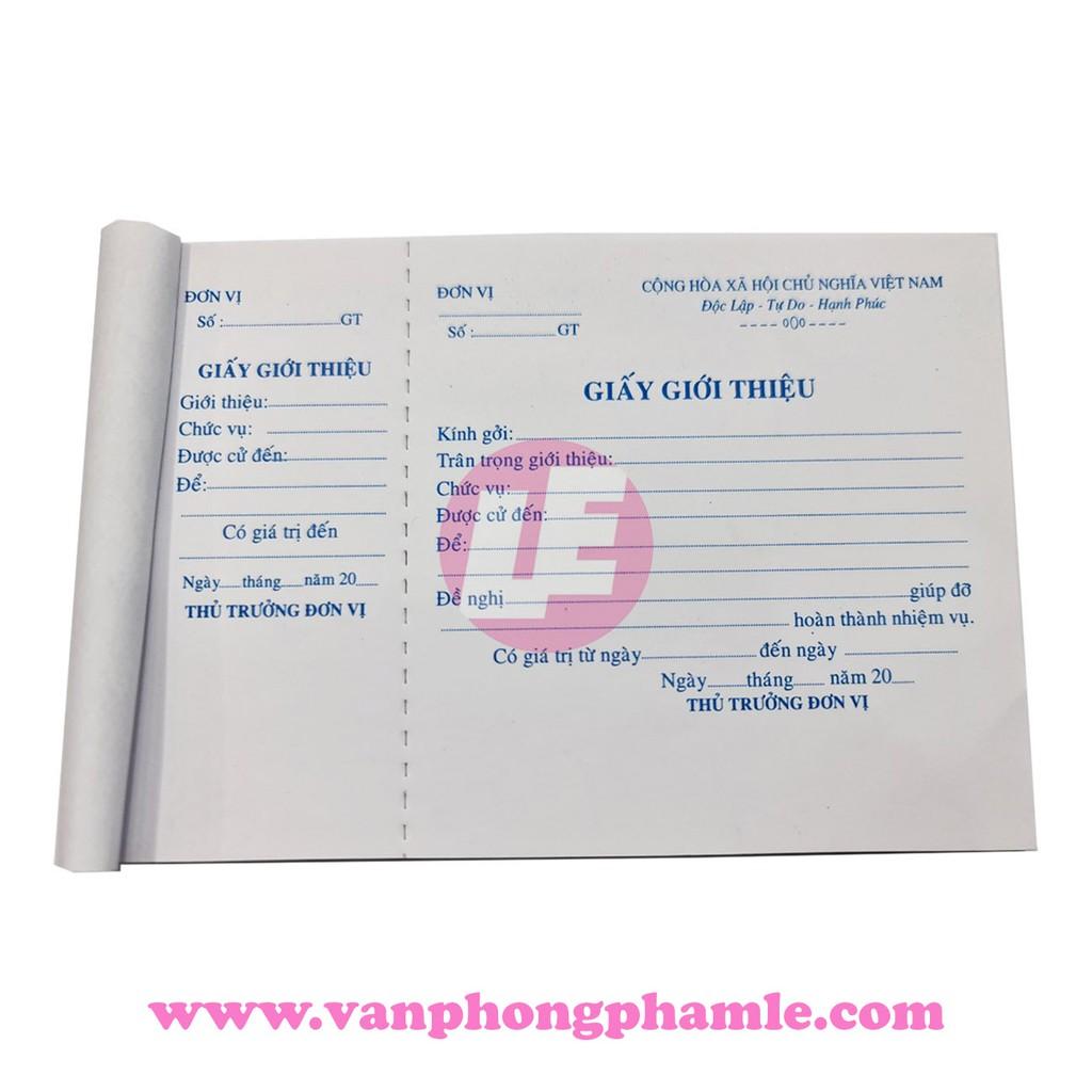 Giấy giới thiệu GL