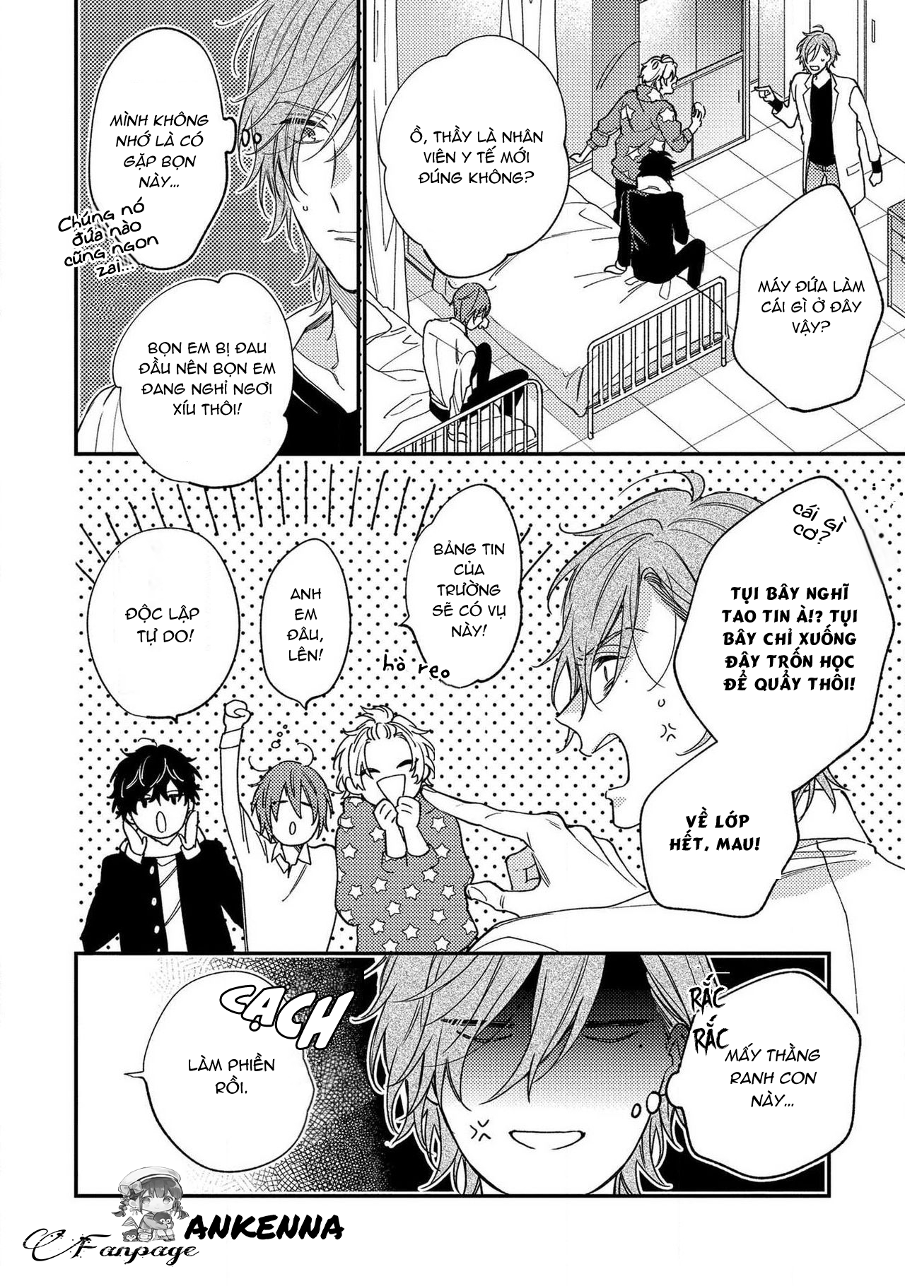 cách cởi bỏ chiếc áo blouse trắng thật vụng về chapter 1 6