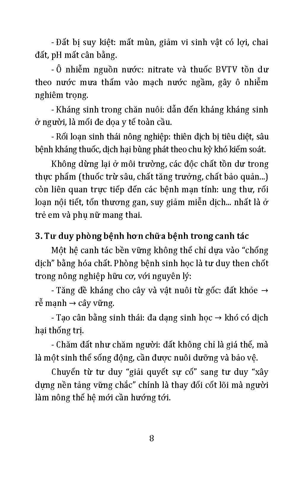 Nông Nghiệp Hữu Cơ - Phòng Trừ Sinh Học Cân Bằng Sinh Thái