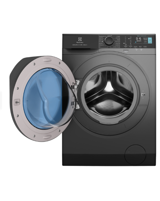 [Miễn phí lắp đặt] Máy giặt cửa trước Electrolux 8kg UltimateCare 500 - EWF8024P5SB - Diệt 99.9% vi khuẩn, giảm dị ứng, giặt sạch sâu, tiết kiệm điện hơn 50% [Hàng Chính Hãng]