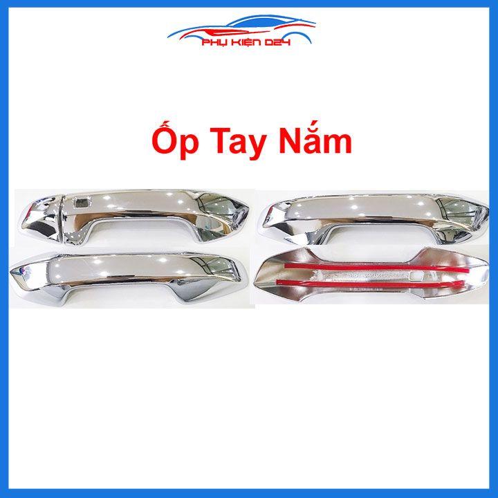 Ốp tay hõm Kia Sonet 2021-2022-2023 mạ Crom chống trầy bảo vệ xe