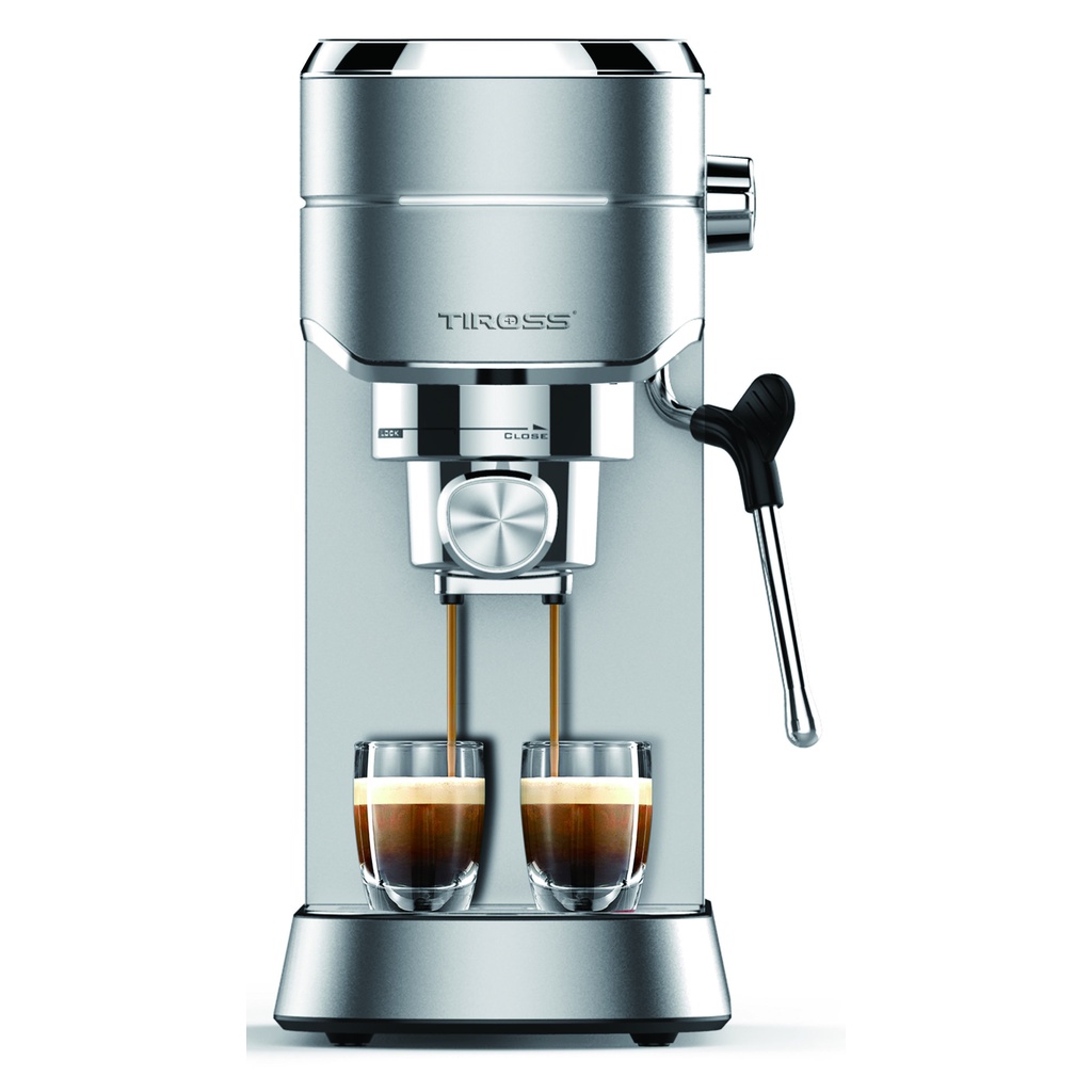 Máy Pha Cà Phê Gia Đình Espresso Tiross TS6212 - Hàng chính hãng