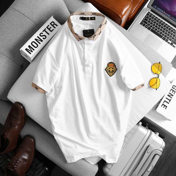 Áo polo nam king cổ dệt bo len ,áo thun nam có cổ tay lỡ 12 - MANLY STYLE