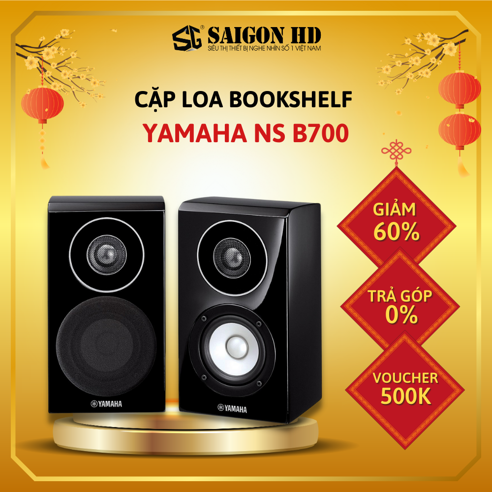 Cặp Loa Bookshelf YAMAHA NS B700 - Hàng Chính Hãng