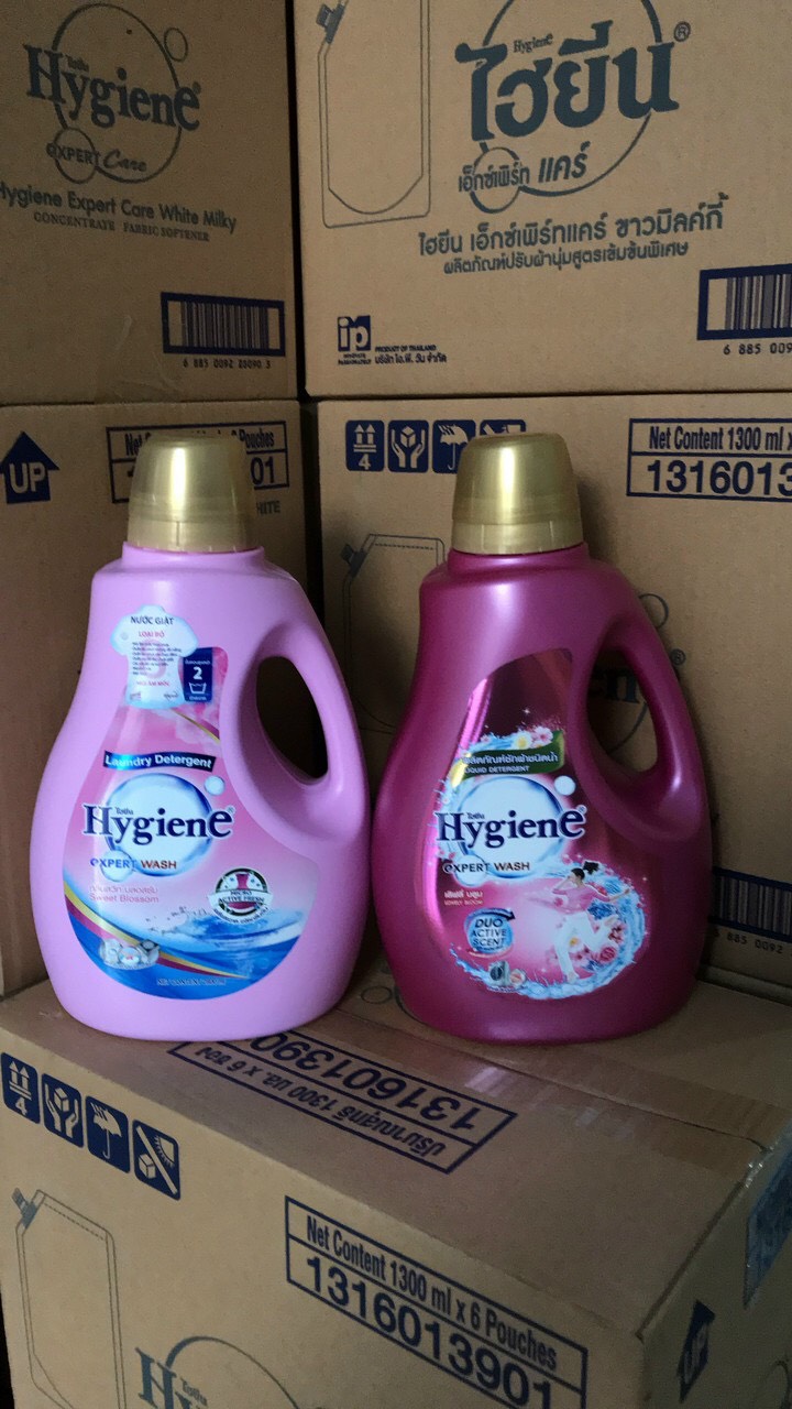 Nước Giặt Xả Quần Áo Hygiene Thái Lan 2800ml - Nước giặt quần áo Thái Lan - Chuyên Dùng Máy giặt Cửa Trước-Aloha Store