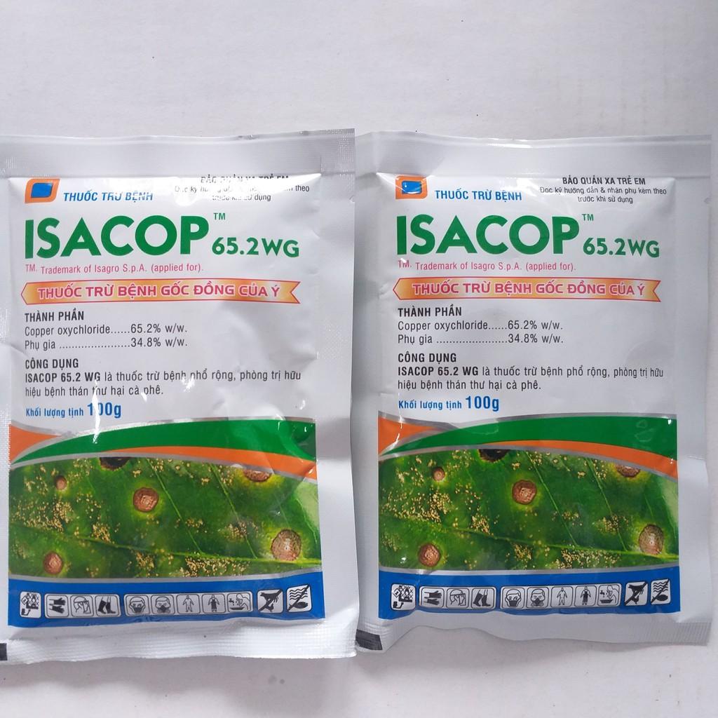ISACOP- THUỐC TRỪ BỆNH GỐC ĐỒNG CỦA Ý - Gói 100g