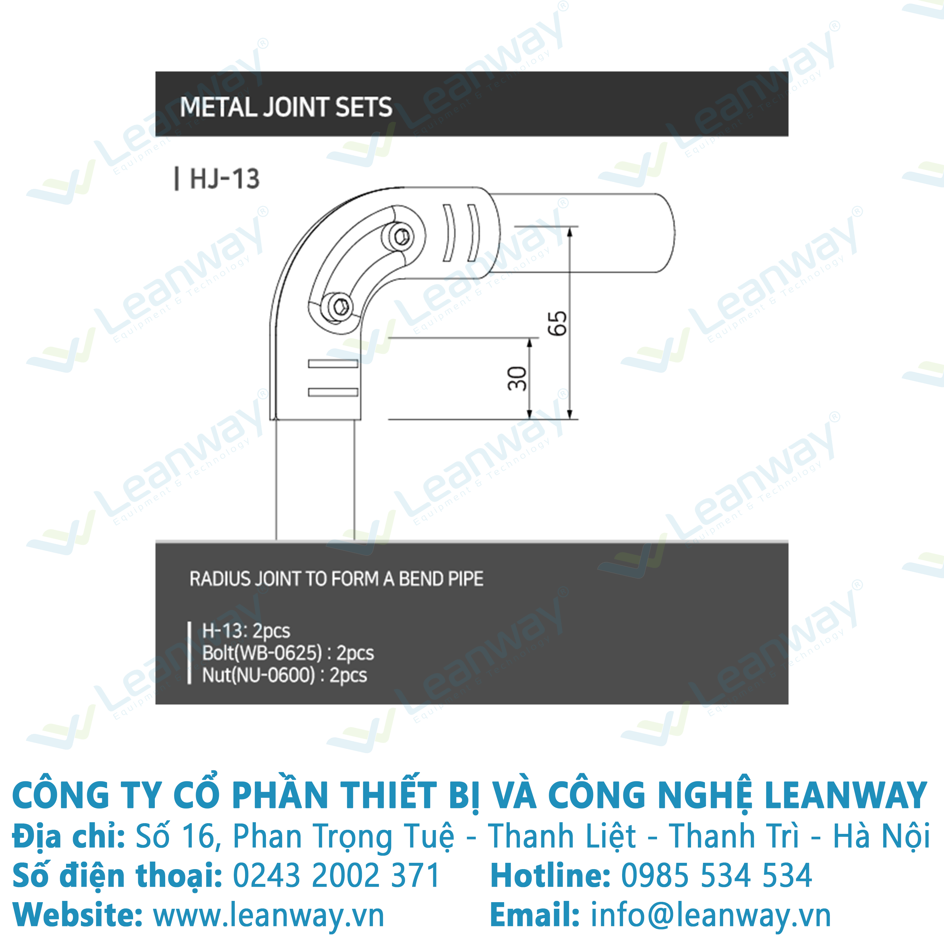 Khớp nối HJ-13_Logiform Hàn Quốc