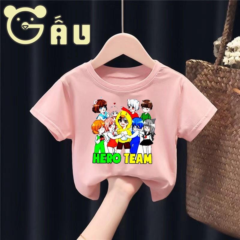 HOT Áo Hero Team đủ màu kèm quà tặng dễ thương hình shop mẹ gấu