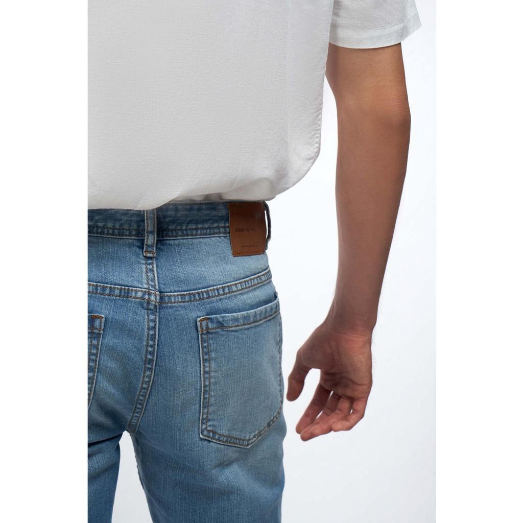 QUẦN JEAN TRƠN .SLIM CROP - 10F22DPA107C | LASTORE MENSWEAR