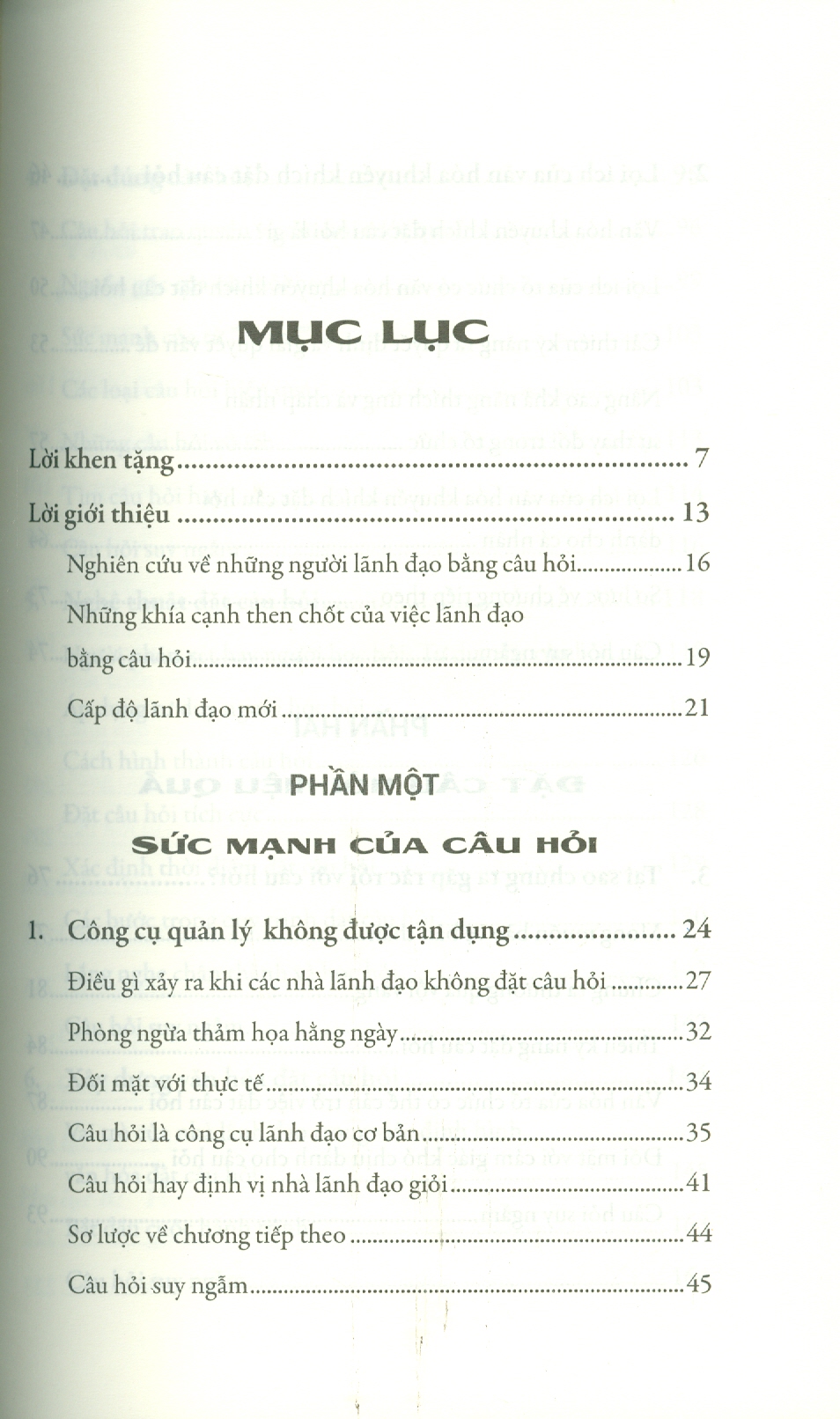 Lãnh Đạo Bằng Câu Hỏi - Tìm Giải Pháp Và Lãnh Đạo Hiệu Quả Thông Qua Câu Hỏi (Phiên bản thứ 3 có chỉnh sửa, bổ sung) - Michael J. Marquardt, Bob Tiede ; Trần Thị Bích Nga dịch