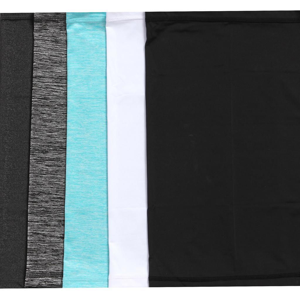 2x Silk Like Cycling Face Guard Balaclava Soft Scarf Biking Neck Warmer Headwear