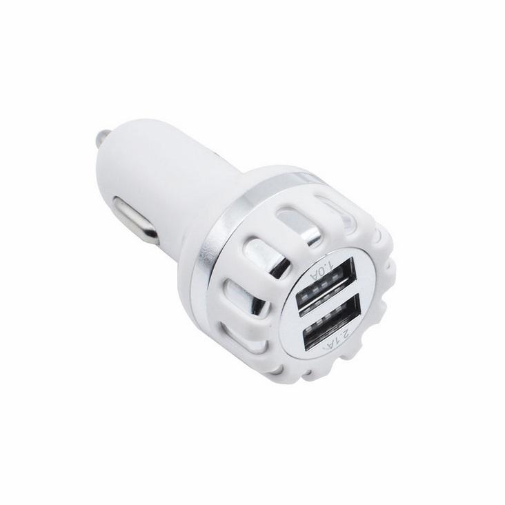 Dual Usb Car Charger Dc 5v/ 2.1a Fast Charging Adapter Universal Dual Usb Car-charger Adapter