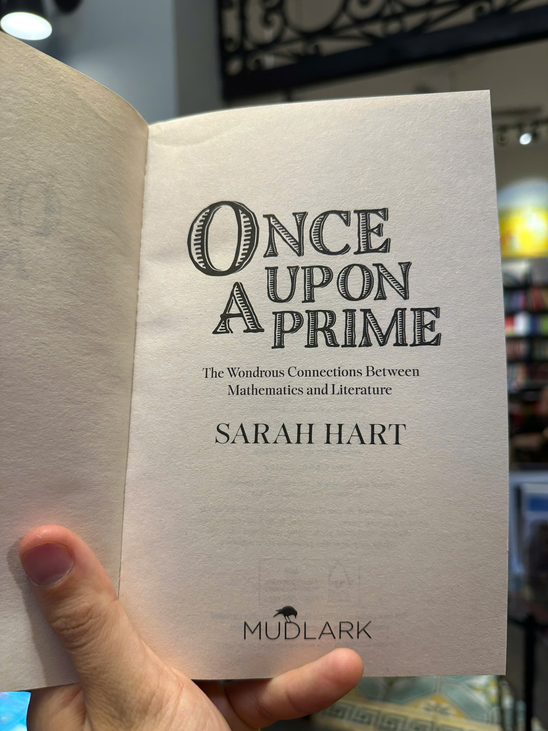 Sách - Once Upon a Prime: The Wondrous Connections Between Mathematics and Literature / Ngoại văn