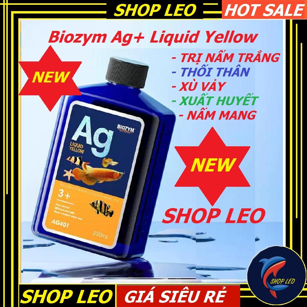 Biozym Ag+ Liquid Yellow - xử lý nấm cá cảnh cực hiệu quả- xử lý Thối Thân, Xuất Huyết, Xù Vảy-phụ kiện thủy sinh
