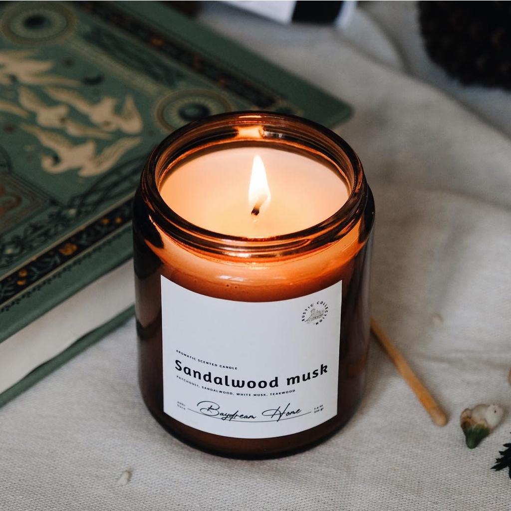 Nến thơm Sandalwood Musk