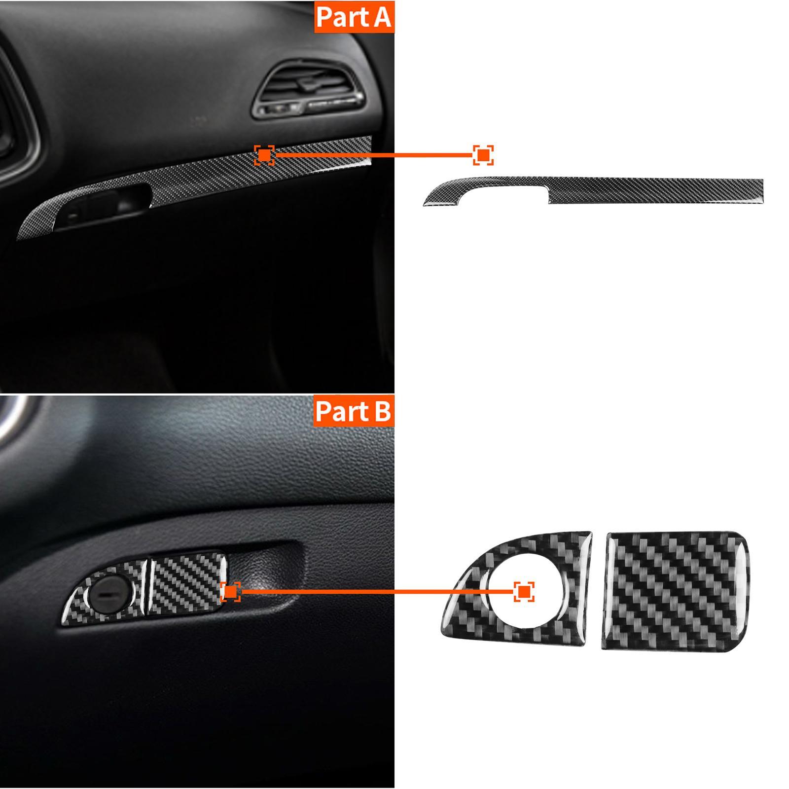 Car Dashboard Panel Cover Trim Decoration for 2015