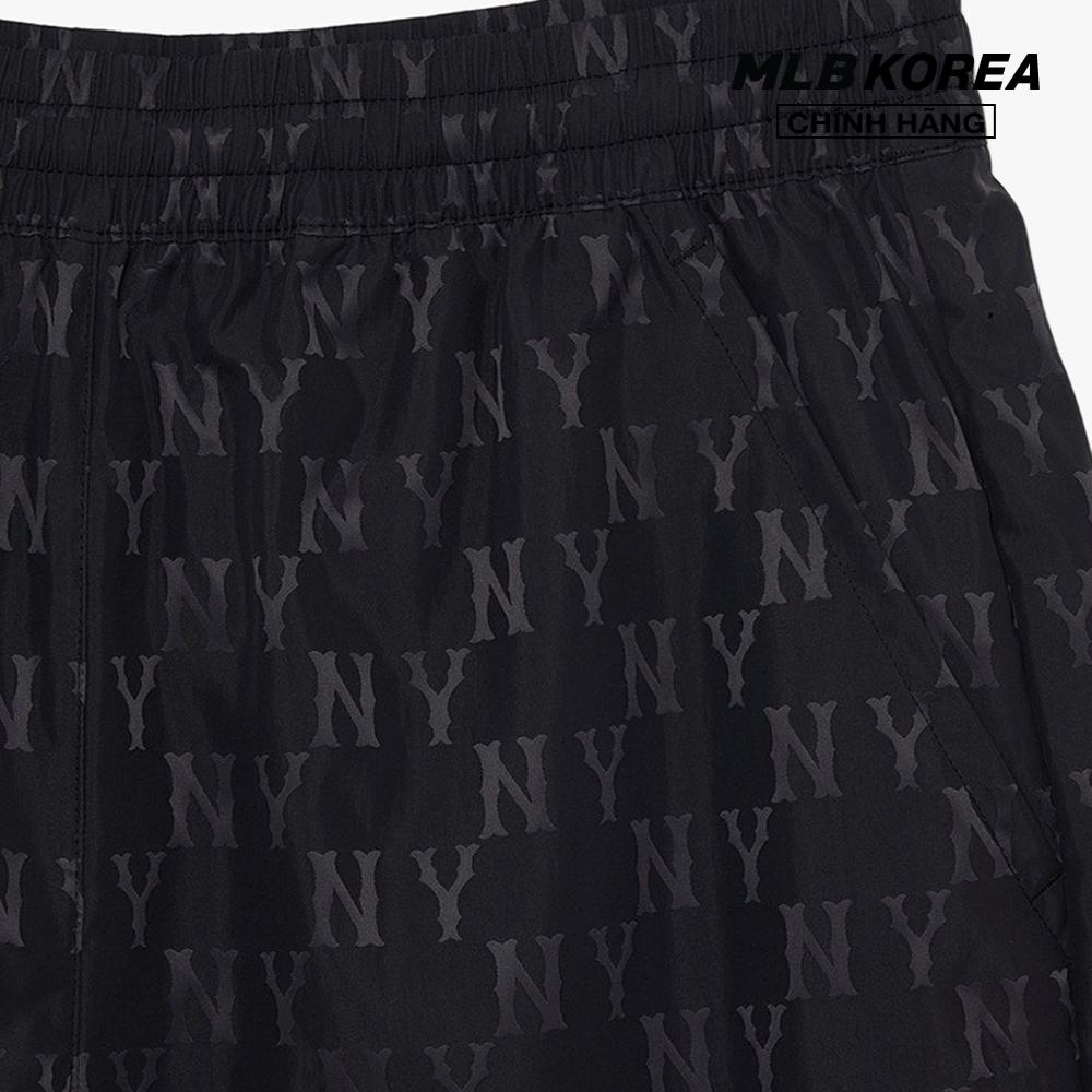 MLB - Quần shorts unisex ống rộng lưng thun Monogram 3ASMM0233