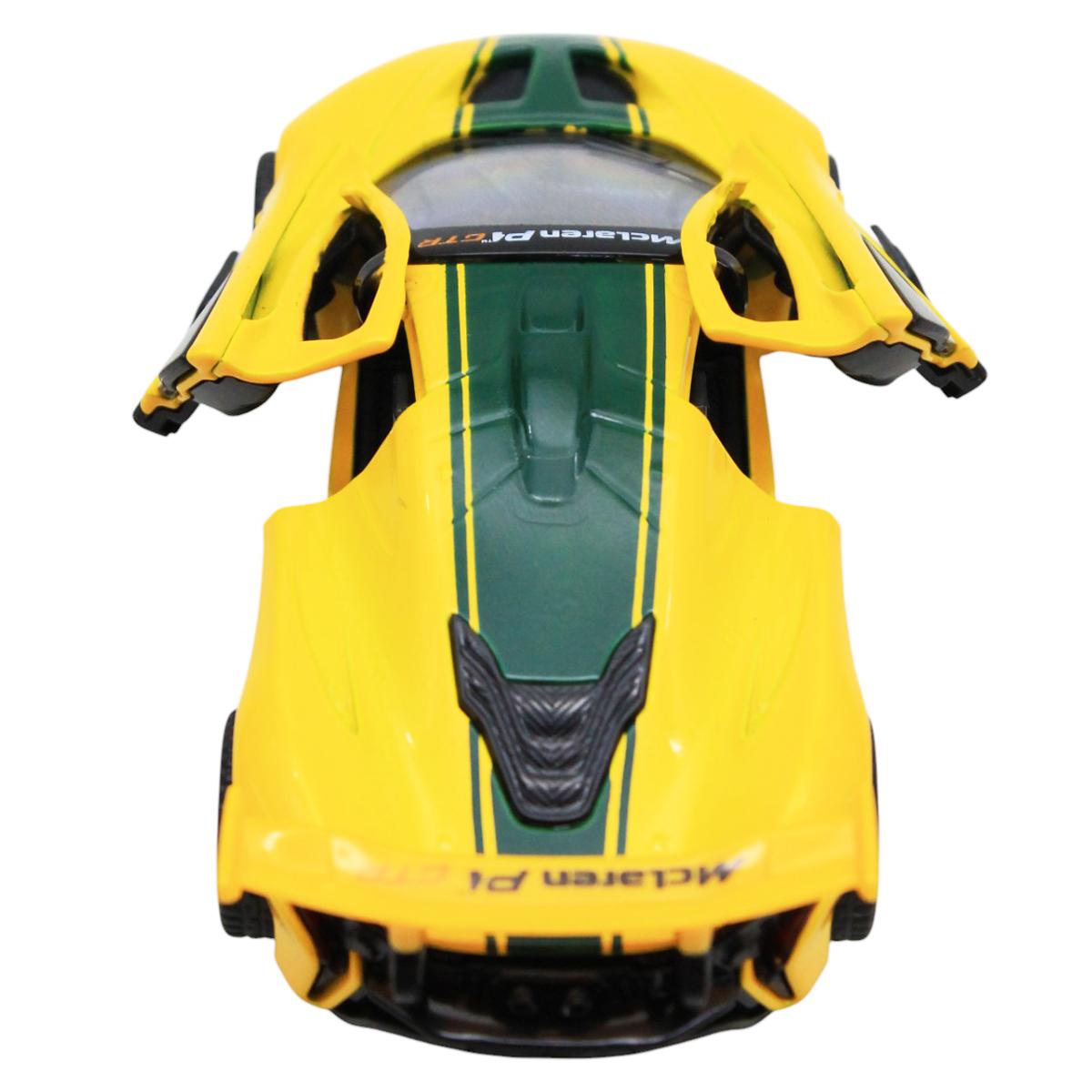 Đồ Chơi Mô Hình Xe Mclaren P1 GTR - Vecto VT67362/YL - Màu Vàng