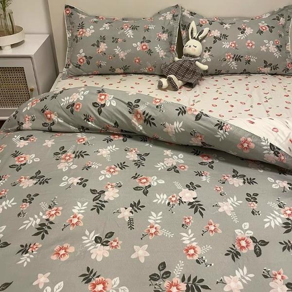 Trọn bộ 4 món cotton poly hàng nhập khẩu nguyên set.Mẫu 8