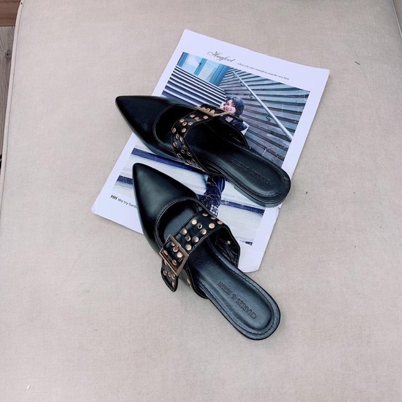 Giày Sục Quai Đinh Mũi Nhọn Hàng Cao Cấp