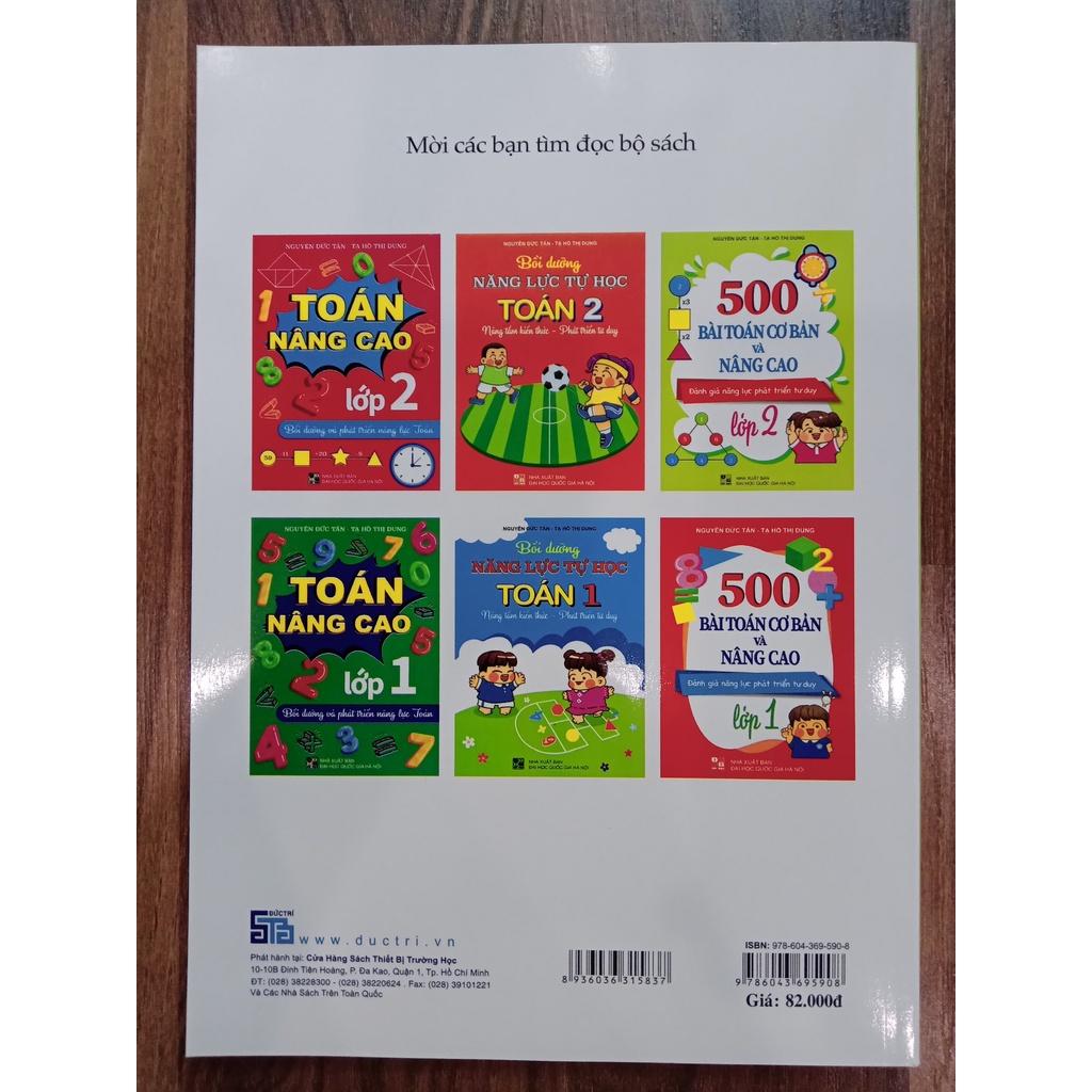 Sách - 500 bài toán cơ bản và nâng cao đánh giá năng lực phát triển tư duy lớp 2