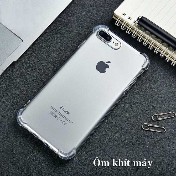 Ốp lưng dẻo trong chống sốc dành cho iPhone 8 Plus