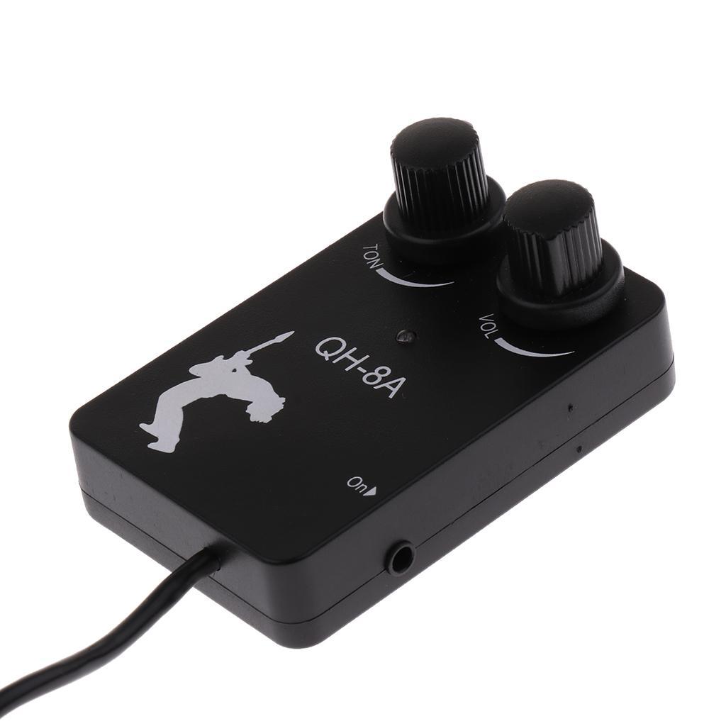 Practical EQ Soundhole Pickup Set for Acoustic/Wood Guitar Accessory