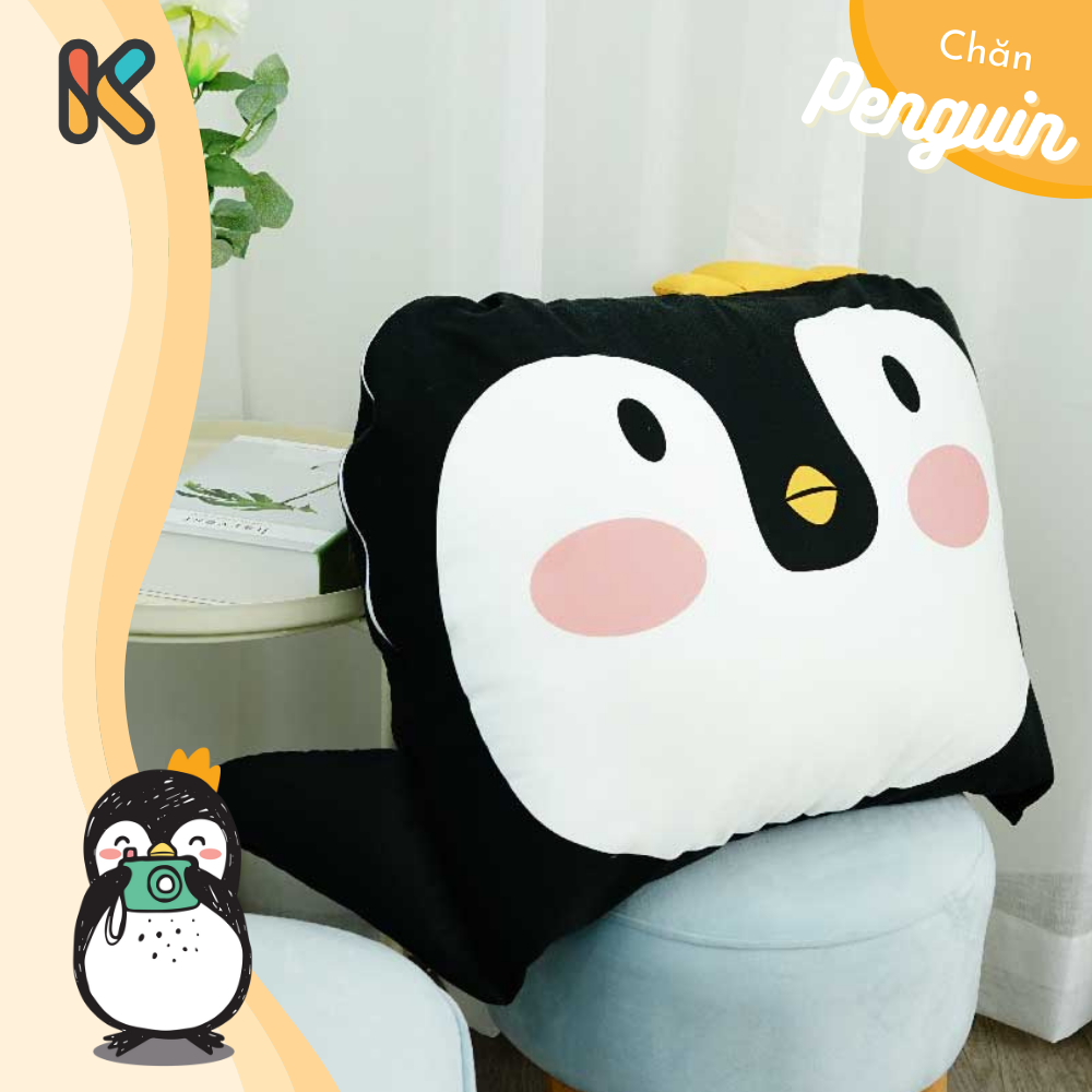 Gối Em Bé Penguin K-Bedding