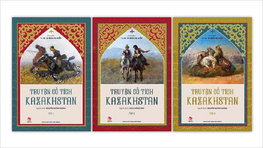Sách - Truyện cổ tích Kazakhstan (trọn bộ 3 tập)