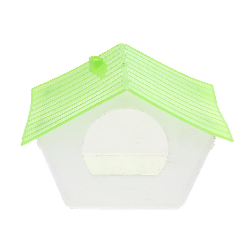 Parakeet Nest Box Bird House Budgie Breeding Box for Bird Cage S01