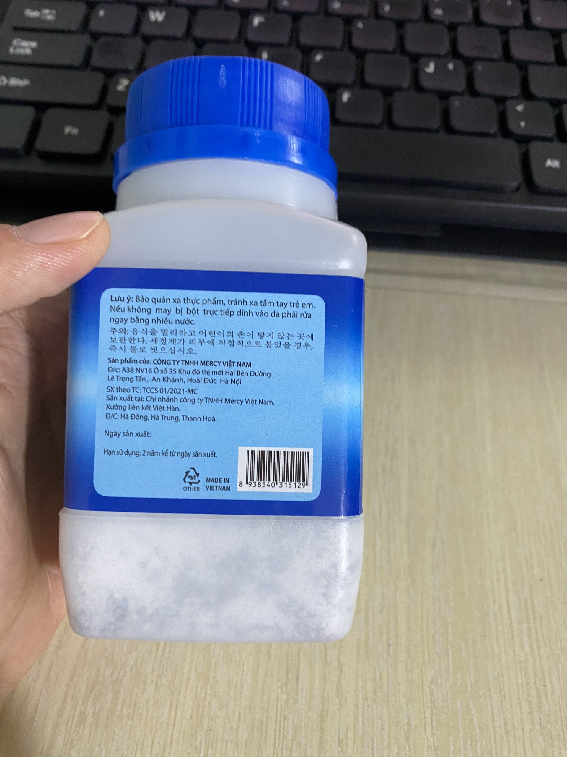 Bột thông cống,Hoá chất thông bồn cầu mạnh, xử lý nhanh tắc ngẽn cầu nghẹt, lavabo nghẹt, bồn rửa chén nghẹt. Bot thong bon cau hộp lớn 268g