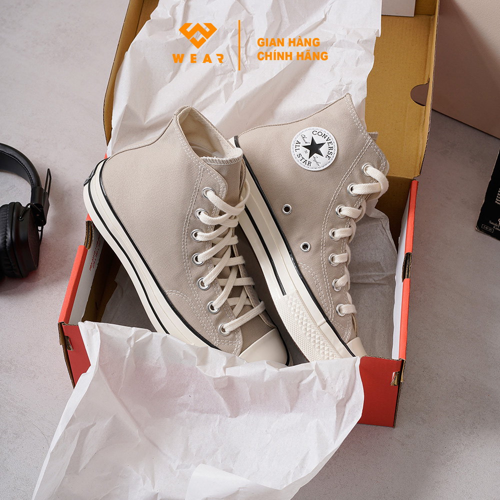 Giày Converse Chuck 70 High Recycled Canvas Papyrus