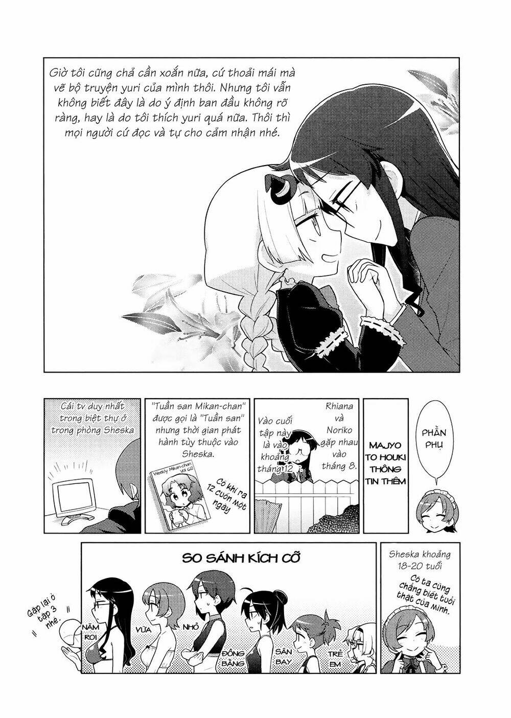 majyo to houki to kurobuchi megane chapter 31 12