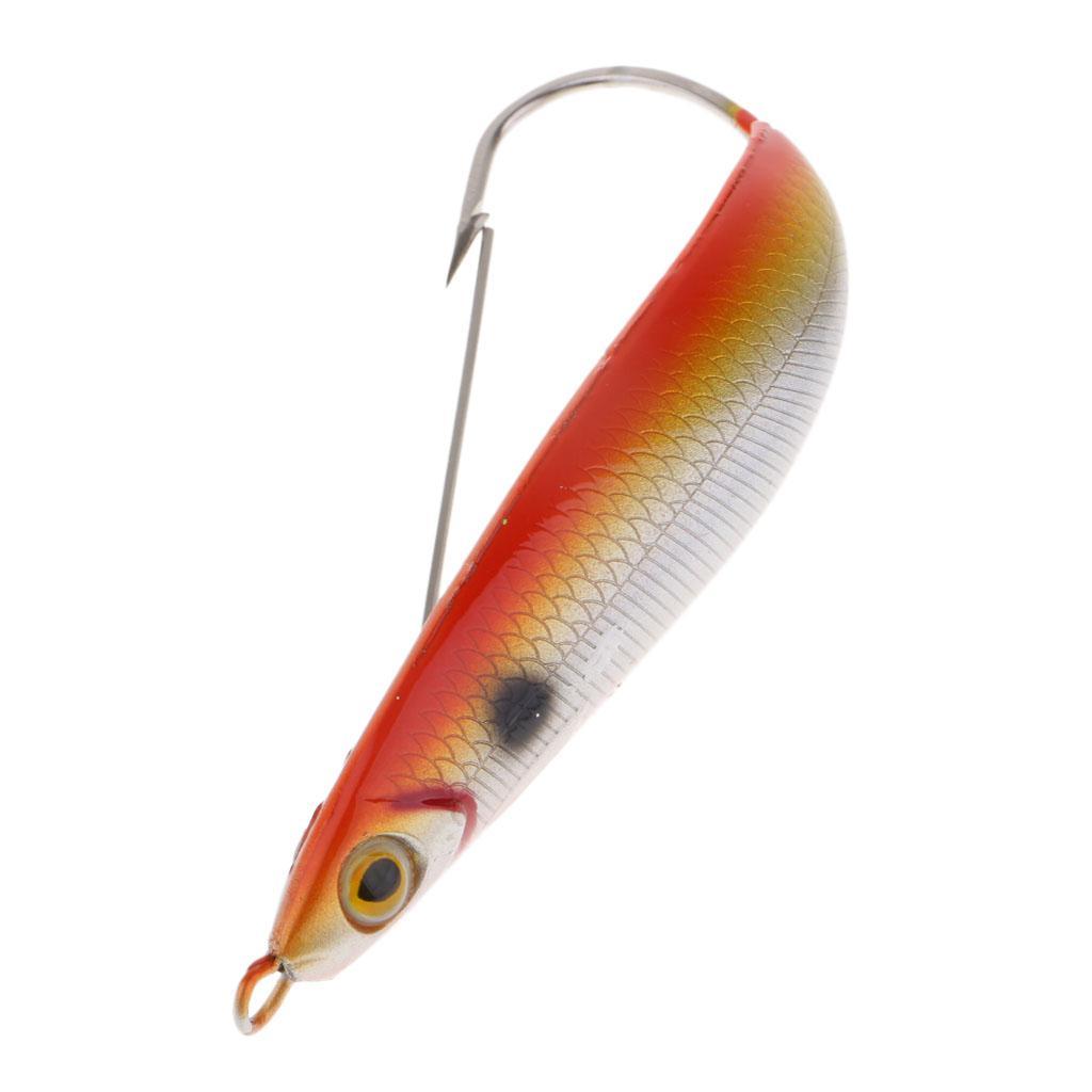 Minnow Spoon Baits 8.8cm 20g Freshwater Saltwater Crankbait Hard Bait Wobblers Ice Fishing Lure