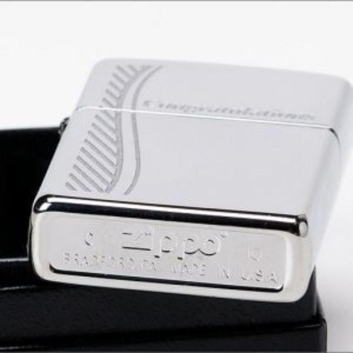 Bật Lửa Zippo Congratulations Polished Chrome Chính Hãng Usa