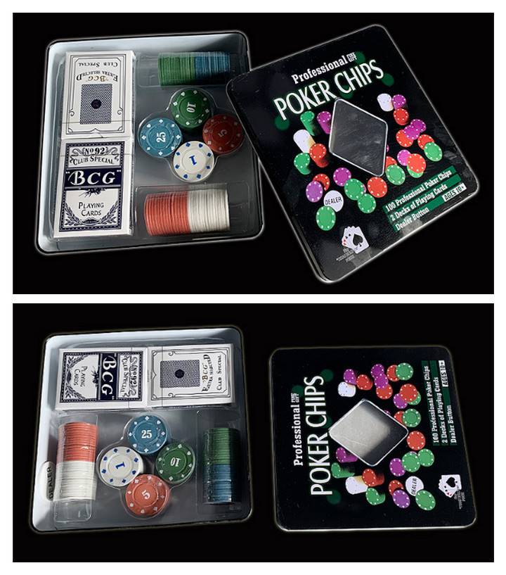 Hộp Phỉnh Poker Chips