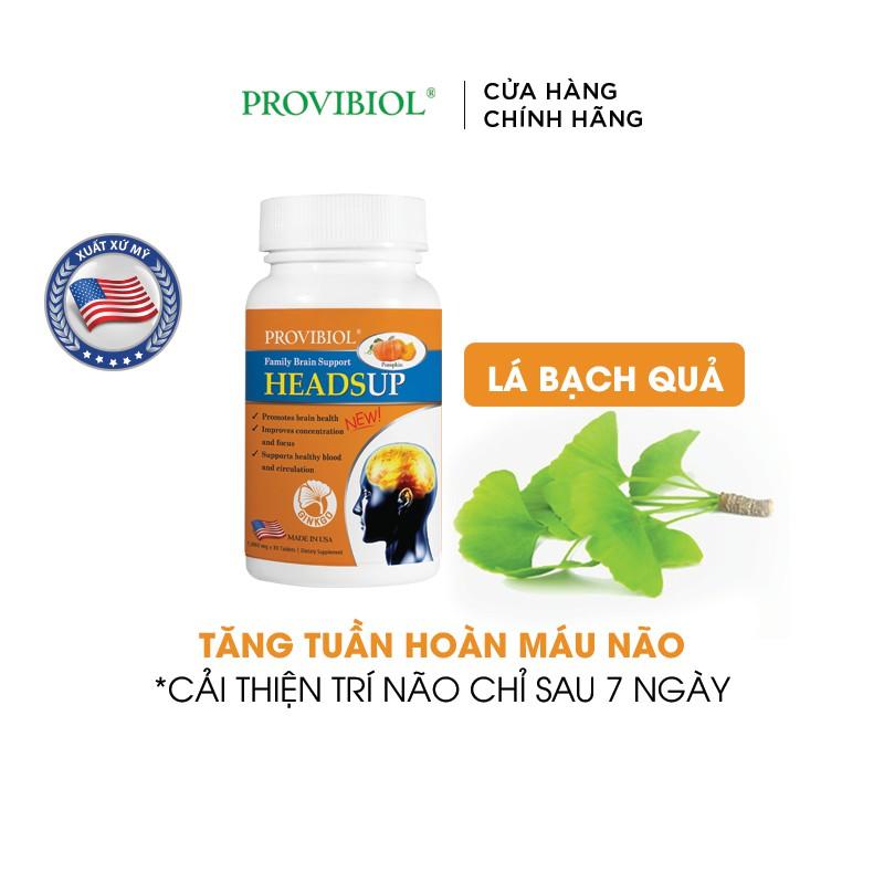 Viên Uống Bổ Não Tăng Cường Trí Nhớ Provibiol Heads Up 30 viên