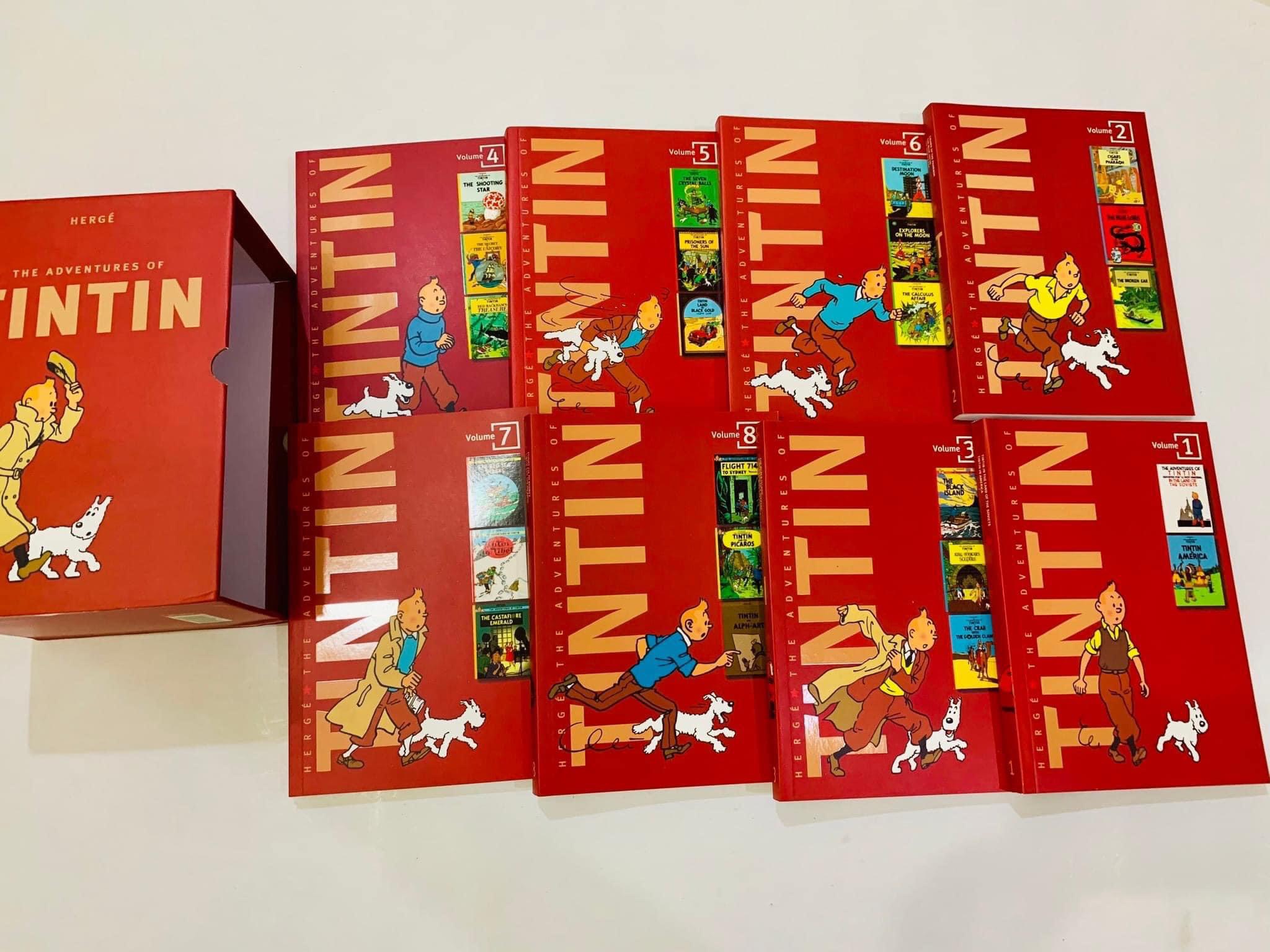 TINTIN COLLECTION -8Q bìa cứng