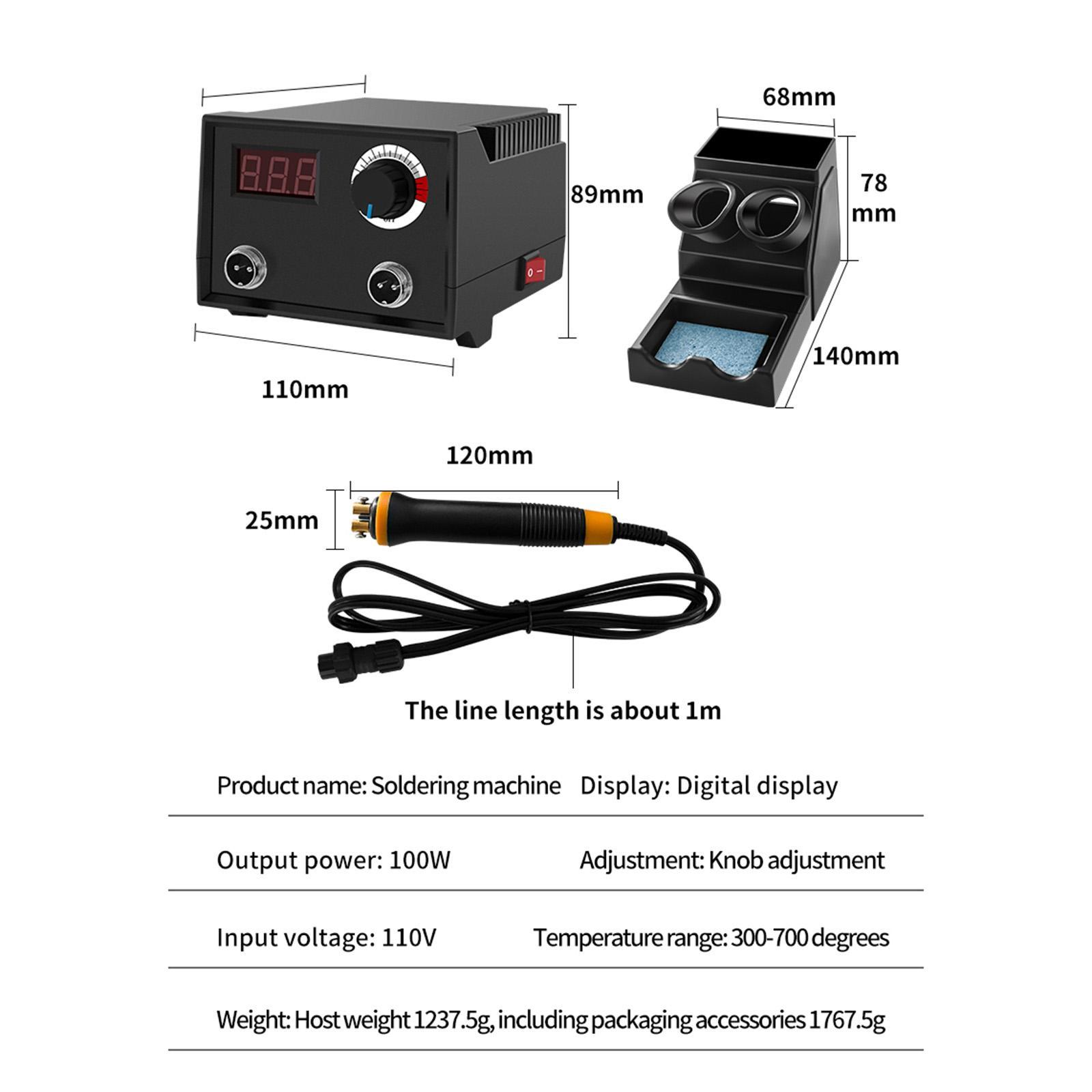 Soldering Iron Set Machine for Wood Embossing Welding